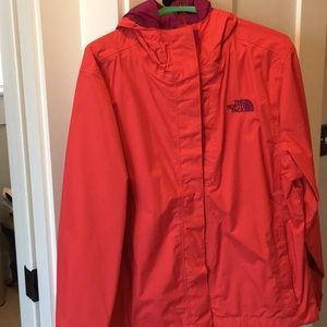 North Face rain jacket
